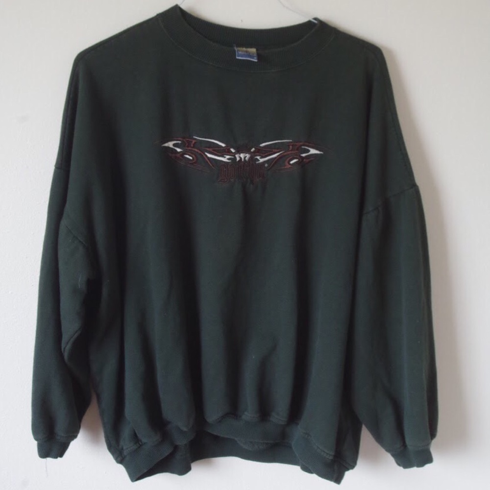 SOLD X GOTCHA VINTAGE 90S SURF CREWNECK SWEATSHIRT - Picture 4 of 7